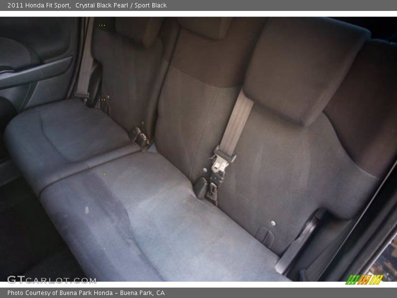 Crystal Black Pearl / Sport Black 2011 Honda Fit Sport