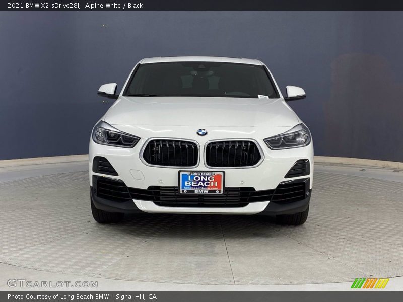 Alpine White / Black 2021 BMW X2 sDrive28i