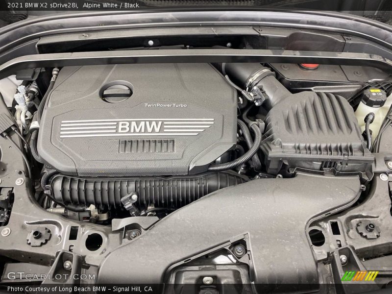 Alpine White / Black 2021 BMW X2 sDrive28i