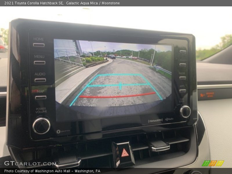 Galactic Aqua Mica / Moonstone 2021 Toyota Corolla Hatchback SE