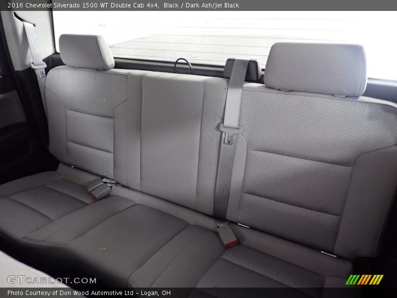 Black / Dark Ash/Jet Black 2016 Chevrolet Silverado 1500 WT Double Cab 4x4