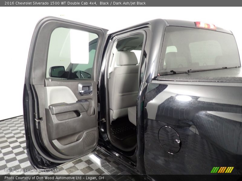 Black / Dark Ash/Jet Black 2016 Chevrolet Silverado 1500 WT Double Cab 4x4