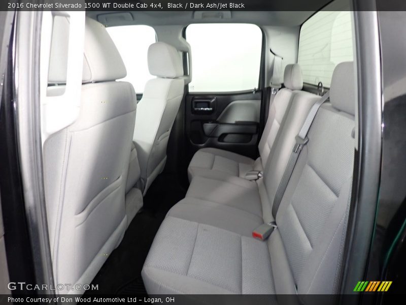 Black / Dark Ash/Jet Black 2016 Chevrolet Silverado 1500 WT Double Cab 4x4