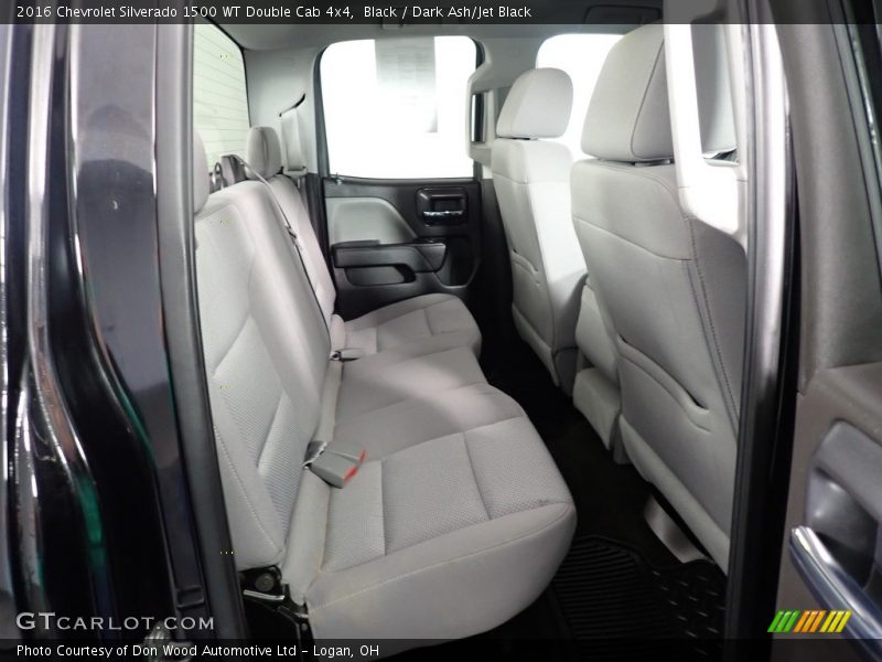 Black / Dark Ash/Jet Black 2016 Chevrolet Silverado 1500 WT Double Cab 4x4