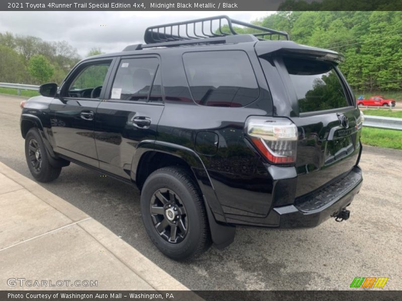 Midnight Black Metallic / Black 2021 Toyota 4Runner Trail Special Edition 4x4