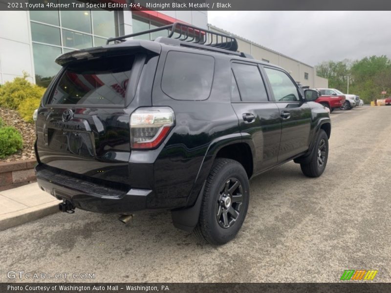 Midnight Black Metallic / Black 2021 Toyota 4Runner Trail Special Edition 4x4