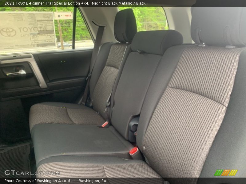 Rear Seat of 2021 4Runner Trail Special Edition 4x4
