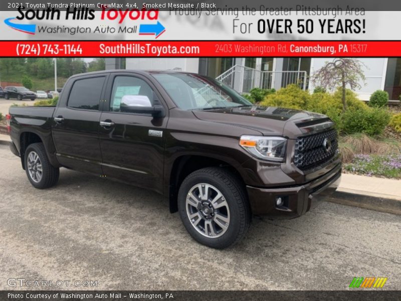 Smoked Mesquite / Black 2021 Toyota Tundra Platinum CrewMax 4x4