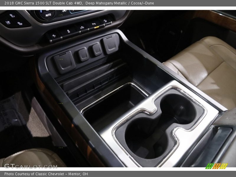 Deep Mahogany Metallic / Cocoa/­Dune 2018 GMC Sierra 1500 SLT Double Cab 4WD