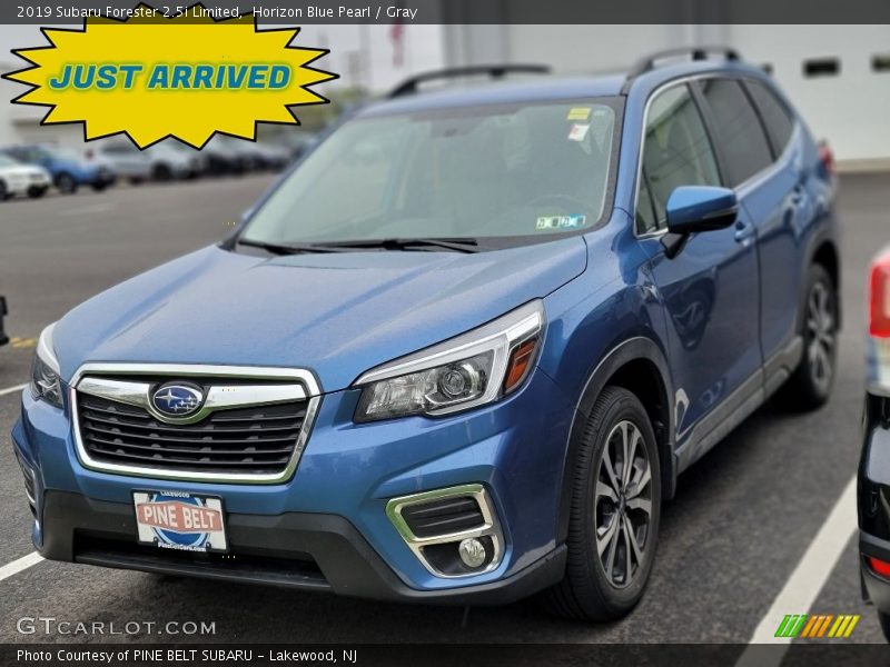 Horizon Blue Pearl / Gray 2019 Subaru Forester 2.5i Limited