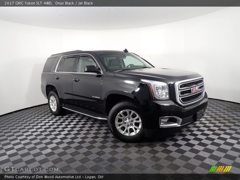 Onyx Black / Jet Black 2017 GMC Yukon SLT 4WD