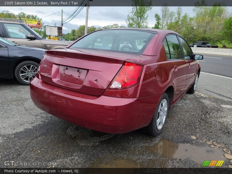 Berry Red / Tan 2005 Saturn ION 2 Sedan