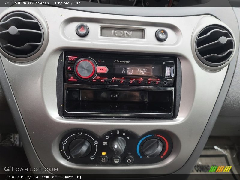 Berry Red / Tan 2005 Saturn ION 2 Sedan