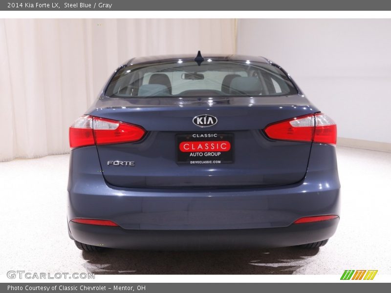Steel Blue / Gray 2014 Kia Forte LX