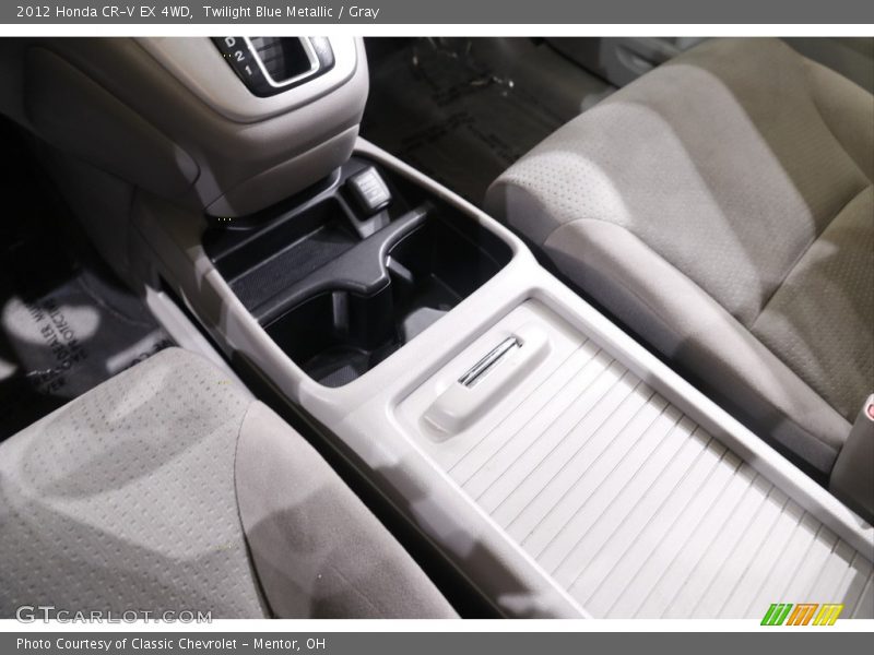 Twilight Blue Metallic / Gray 2012 Honda CR-V EX 4WD