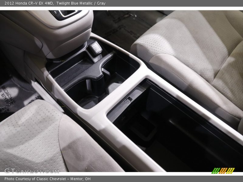 Twilight Blue Metallic / Gray 2012 Honda CR-V EX 4WD
