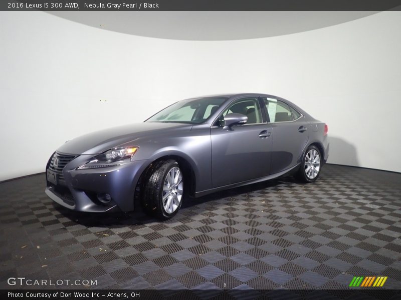 Nebula Gray Pearl / Black 2016 Lexus IS 300 AWD