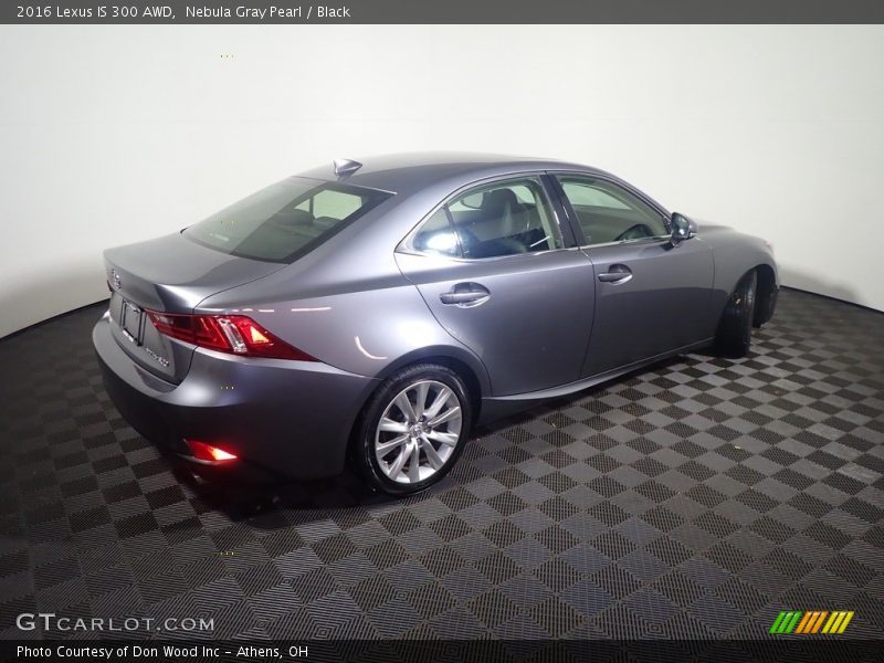 Nebula Gray Pearl / Black 2016 Lexus IS 300 AWD