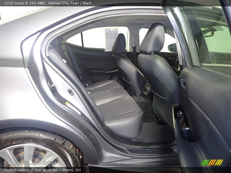 Nebula Gray Pearl / Black 2016 Lexus IS 300 AWD