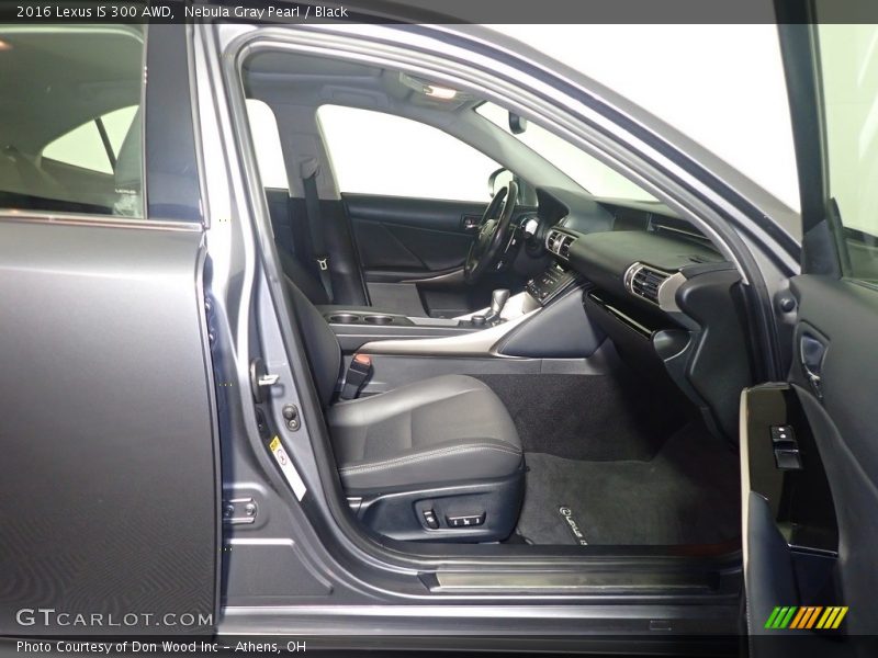 Nebula Gray Pearl / Black 2016 Lexus IS 300 AWD