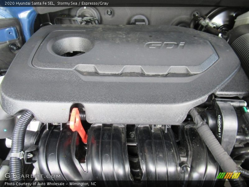 Stormy Sea / Espresso/Gray 2020 Hyundai Santa Fe SEL