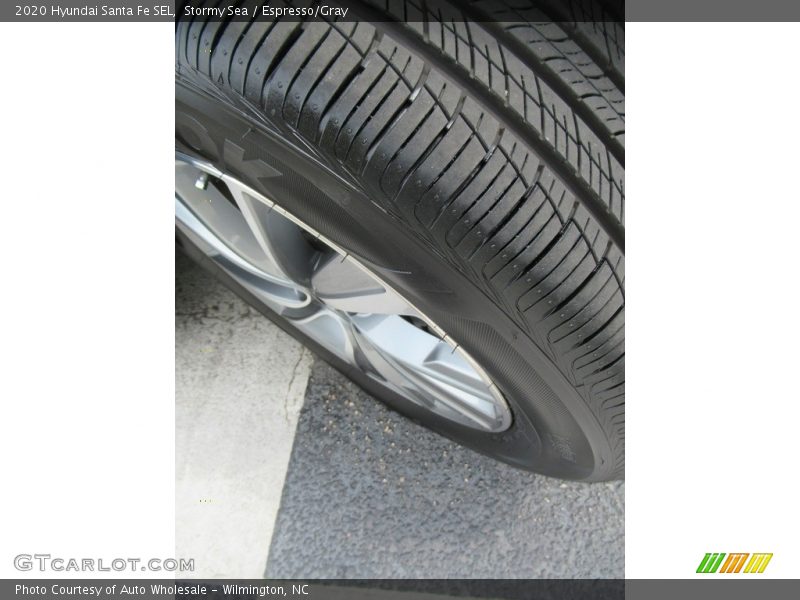 Stormy Sea / Espresso/Gray 2020 Hyundai Santa Fe SEL