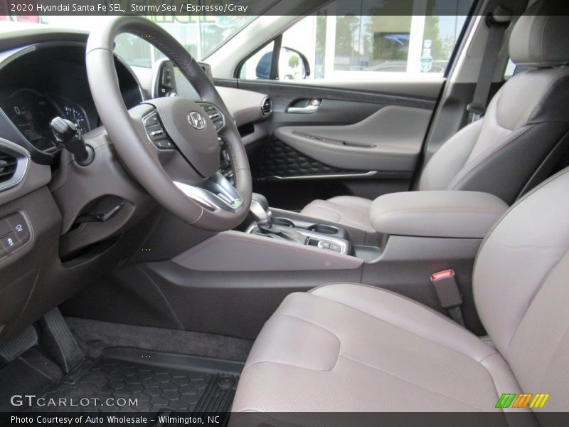 Stormy Sea / Espresso/Gray 2020 Hyundai Santa Fe SEL