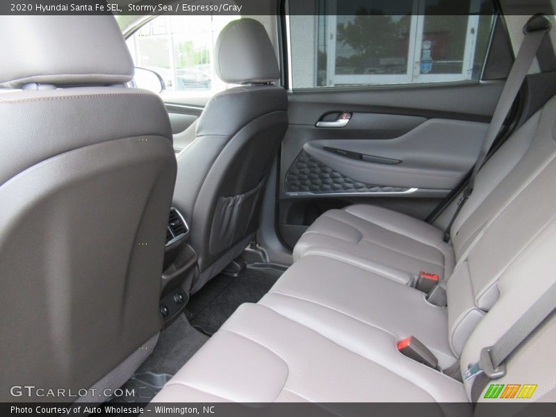 Stormy Sea / Espresso/Gray 2020 Hyundai Santa Fe SEL