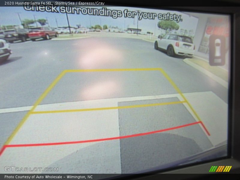 Stormy Sea / Espresso/Gray 2020 Hyundai Santa Fe SEL