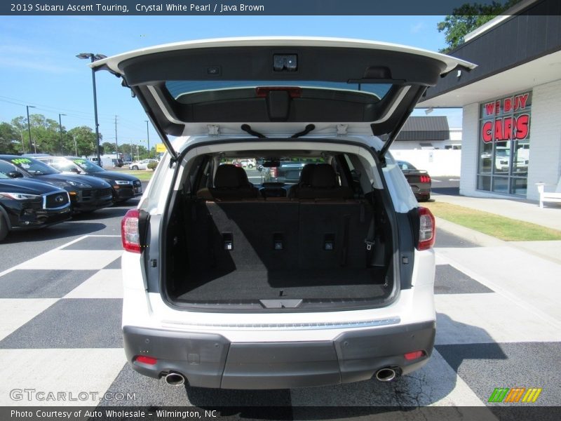 Crystal White Pearl / Java Brown 2019 Subaru Ascent Touring