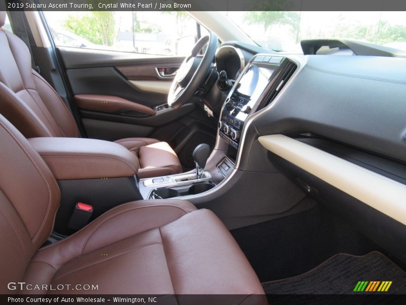 Crystal White Pearl / Java Brown 2019 Subaru Ascent Touring