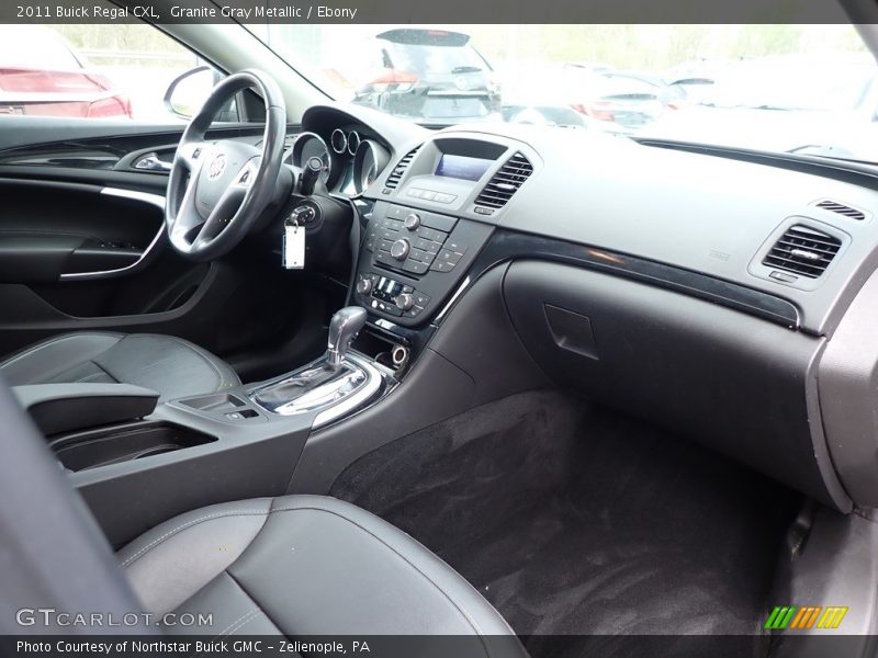 Granite Gray Metallic / Ebony 2011 Buick Regal CXL