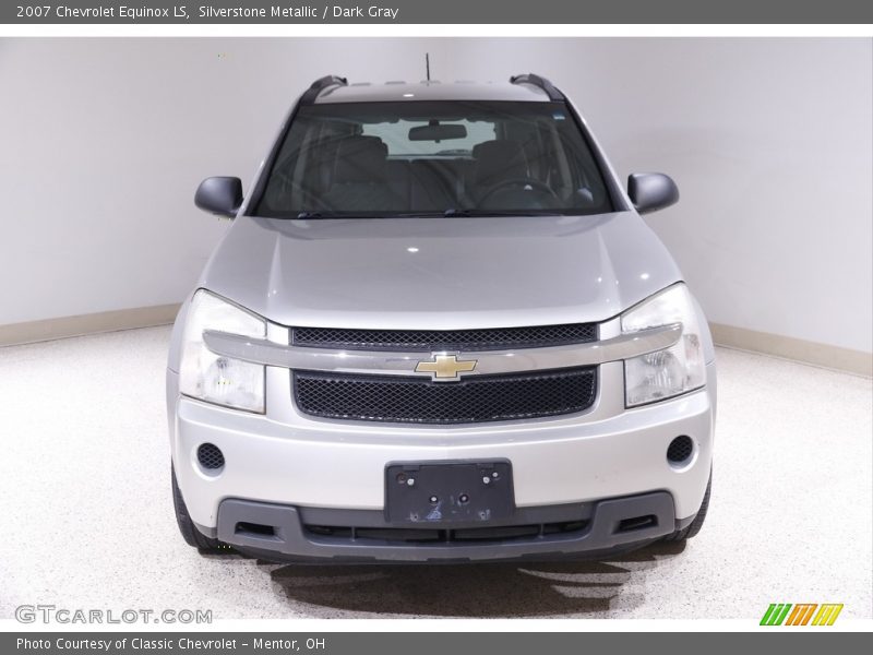 Silverstone Metallic / Dark Gray 2007 Chevrolet Equinox LS