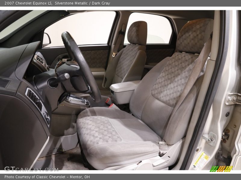 Silverstone Metallic / Dark Gray 2007 Chevrolet Equinox LS