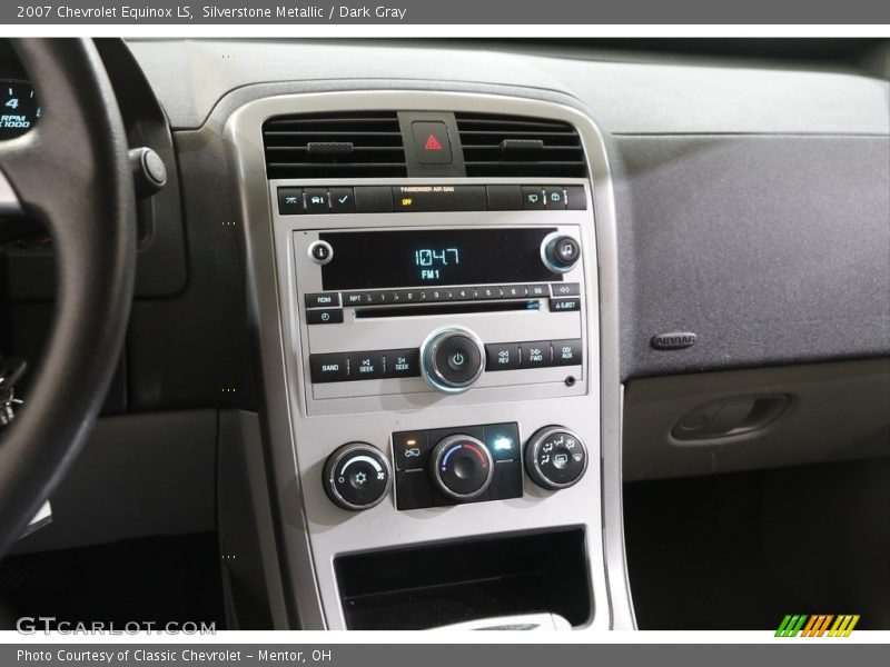 Silverstone Metallic / Dark Gray 2007 Chevrolet Equinox LS
