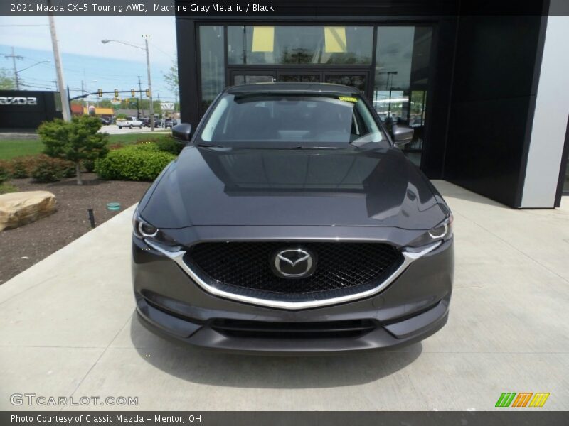 Machine Gray Metallic / Black 2021 Mazda CX-5 Touring AWD
