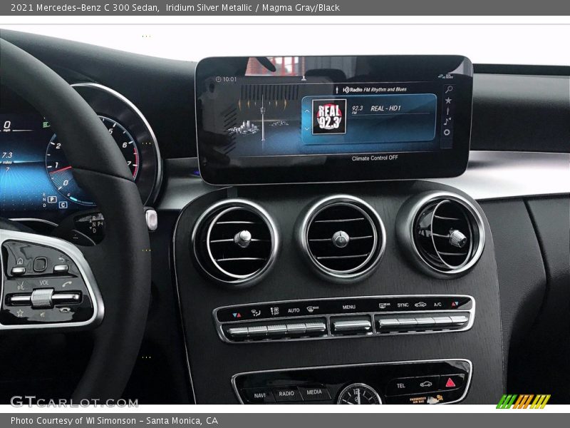 Iridium Silver Metallic / Magma Gray/Black 2021 Mercedes-Benz C 300 Sedan