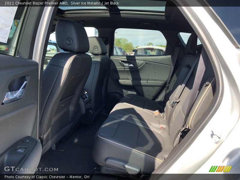 Silver Ice Metallic / Jet Black 2021 Chevrolet Blazer Premier AWD