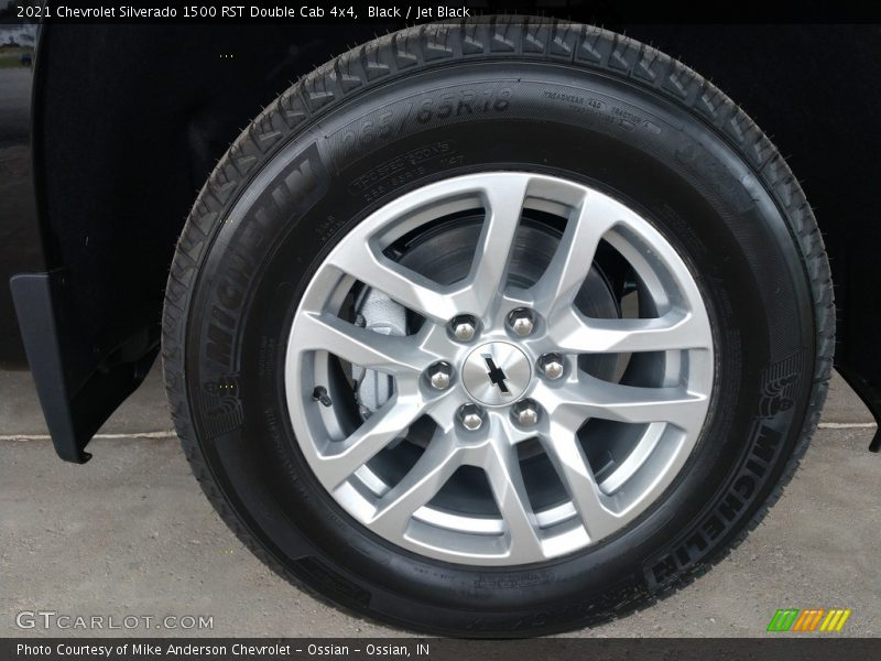 Black / Jet Black 2021 Chevrolet Silverado 1500 RST Double Cab 4x4
