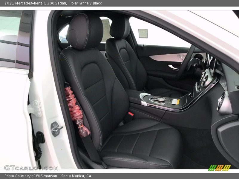 Polar White / Black 2021 Mercedes-Benz C 300 Sedan