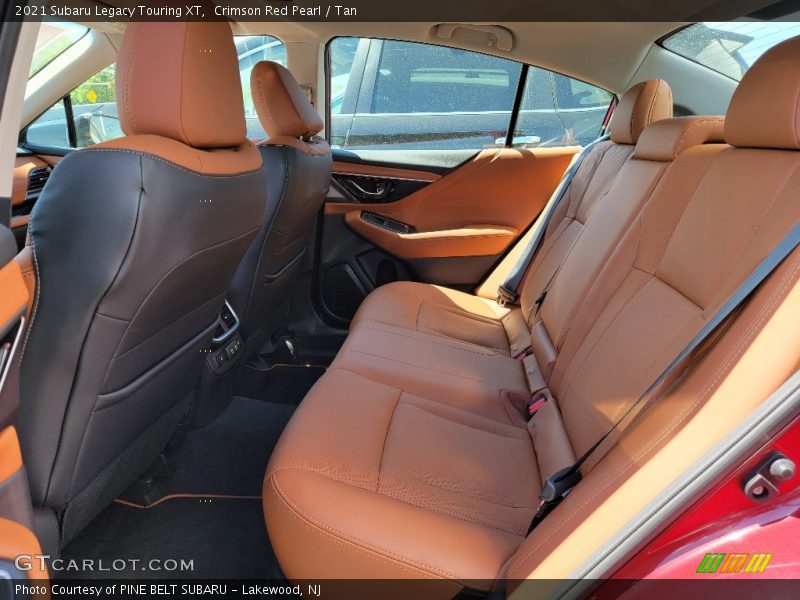 Rear Seat of 2021 Legacy Touring XT