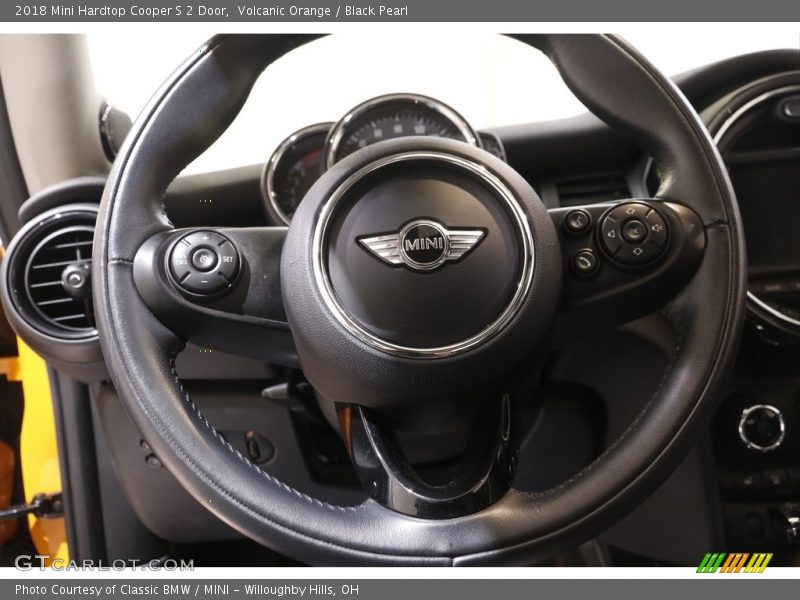 Volcanic Orange / Black Pearl 2018 Mini Hardtop Cooper S 2 Door