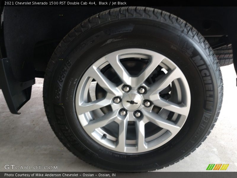 Black / Jet Black 2021 Chevrolet Silverado 1500 RST Double Cab 4x4