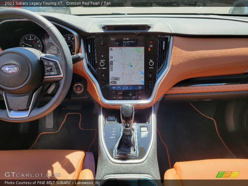 Dashboard of 2021 Legacy Touring XT
