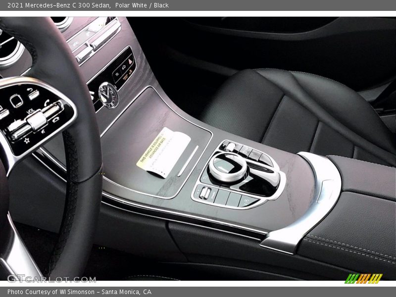 Polar White / Black 2021 Mercedes-Benz C 300 Sedan