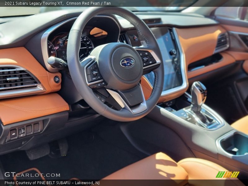 Dashboard of 2021 Legacy Touring XT