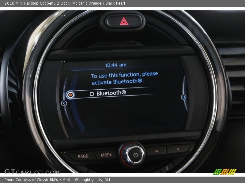 Volcanic Orange / Black Pearl 2018 Mini Hardtop Cooper S 2 Door