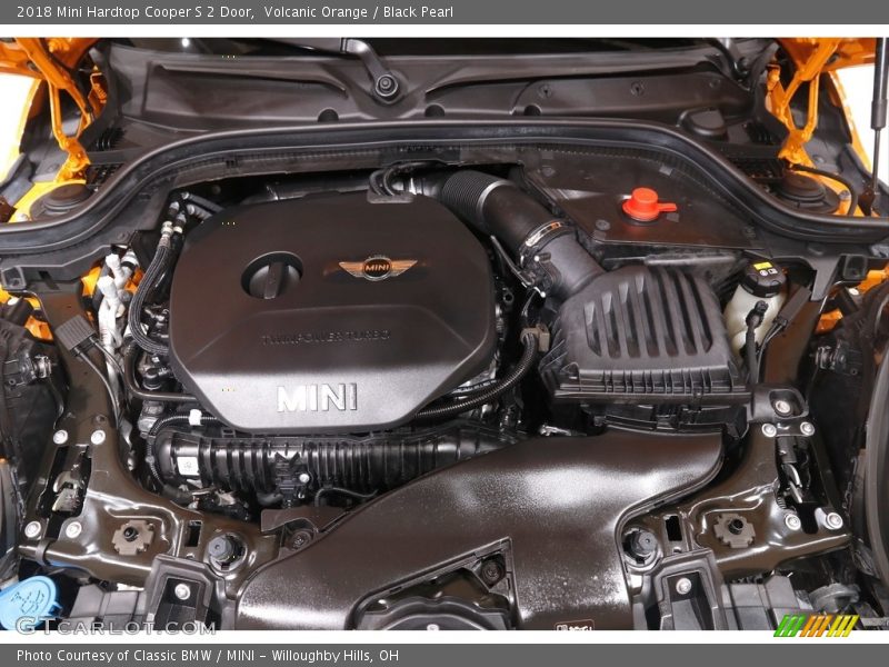 Volcanic Orange / Black Pearl 2018 Mini Hardtop Cooper S 2 Door