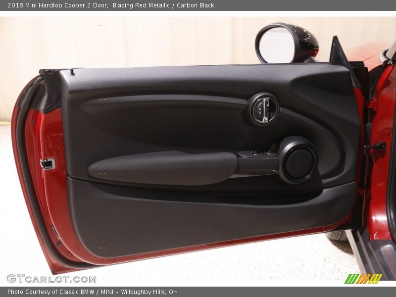 Blazing Red Metallic / Carbon Black 2018 Mini Hardtop Cooper 2 Door