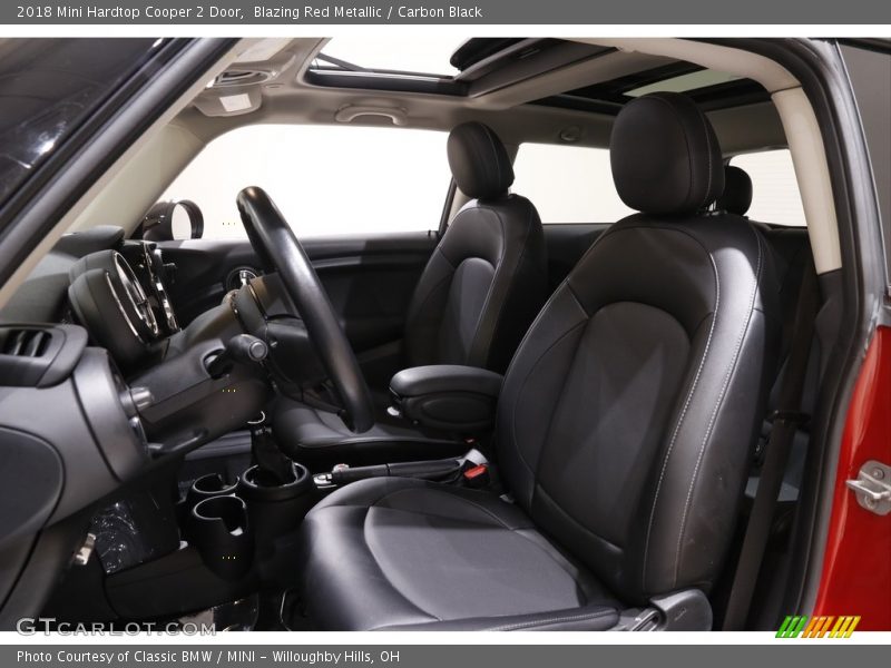 Blazing Red Metallic / Carbon Black 2018 Mini Hardtop Cooper 2 Door